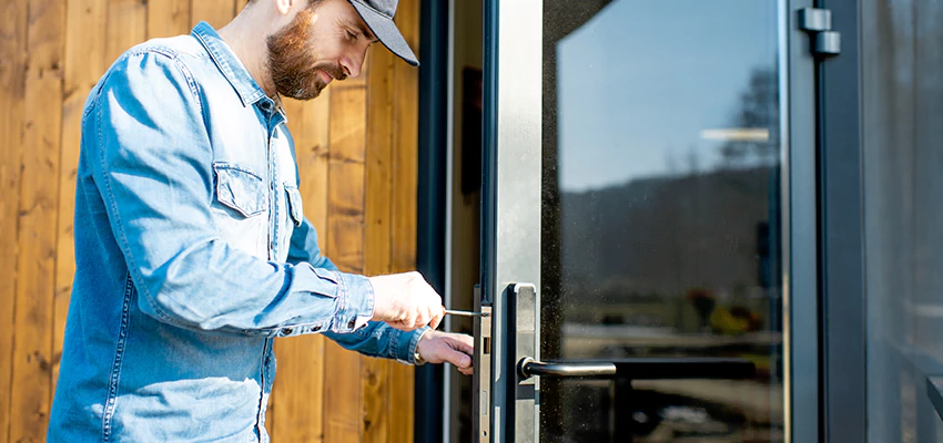 Frameless Glass Storefront Door Locks Replacement in Berkeley, CA